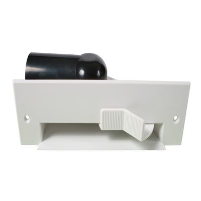 Cen-Tec Systems Central Vacuum Automatic Dustpan Sweep Inlet, White