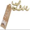 Kate Aspen Love Antique Bottle Opener, Gold view 1