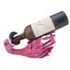 Beachcombers Flamingo Pink Tropical Coastal Nautical Beach House Tabletop Rack Figure Collectible Wine Bottle Holder Pink view 1