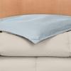 Modern Threads Down Alternative Reversible Comforter Beige/Light Blue Queen view 4