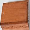 Memorials4u Solid Rosewood Cremation Urn with Hand-Carved Real Tree Design for Human Ashes - Adult Funeral Urn Handcrafted and Engraved - Affordable Urn for Ashes - Wood Urn (Border) view 4