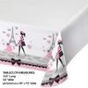 Creative Converting 725584 Paris Theme Plastic Tablecloth view 2