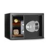 Amazon Basics Steel Security Safe and Lock Box with Electronic Keypad, for Cash, Jewelry, Documents, Black, 0.5 Cubic Feet, 13.8" W x 9.8" D x 9.8" H view 1