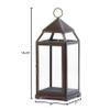 Accent Plus Bronze Modern Candle Lantern - 18 inches view 2