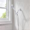 Moen 20016 Ignite Dual Hand Held And Multi Function Shower Head Combo Package With Hose And Diverter, Chrome, 3.75" view 2