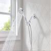 Moen 20016 Ignite Dual Hand Held And Multi Function Shower Head Combo Package With Hose And Diverter, Chrome, 3.75" view 3