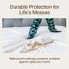 Coop Home Goods Ultra-Tech Waterproof Mattress Protector Full, Smooth Top Mattress Pad, Waterproof Cover, Up to 18 Inches Deep, Machine Washable, Noiseless Comfort, Full (54x75) view 4