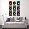 Americanflat 12.5x12.5 Album Frame with Polished Plexiglass - Record Album Frame for Vinyl LP Covers or Vinyl Records - Brooklyn Portrait Collection - Aluminum Record Frames for Wall Display - Black view 3