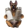 German Shepherd Police Dog Salt and Pepper Shaker Set with Decorative Display Stand Holder Canine Figurine for Kitchen Decor Table Centerpieces As K-9 Gifts for Policemen by Home-n-Gifts view 2