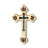 My Daily Styles Wooden Christian Cross with Simulated Gemstones Home or Business Wall Plaque Decor view 1