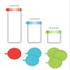 Glasslock Block Canister Round 12-Piece Set view 3