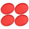 Pyrex 7200-PC 2-Cup Red Food Storage Replacement Lid (4-Pack) - Made in USA view 2
