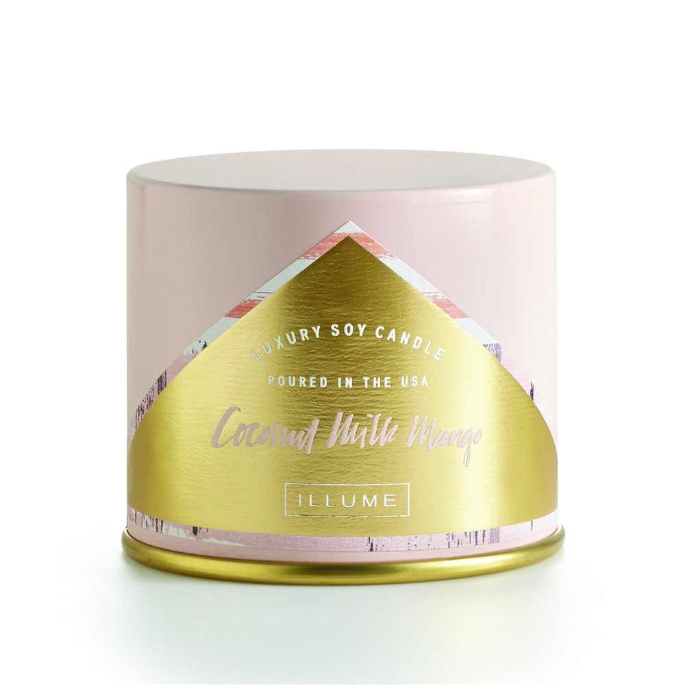 Illume Coconut Milk Mango Vanity Tin, 11.8oz. Candle
