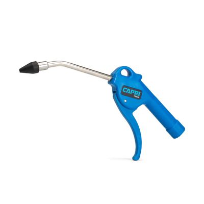 Capri Tools 21072 5-in Air Blow Gun with Rubber Tip, Blue