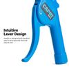 Capri Tools 21072 5-in Air Blow Gun with Rubber Tip, Blue view 4