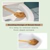 Updated Modern Version Toilet Bowl Brush, Natural Coconut Fiber Brush Head and Beechwood Handle for Bathroom Toilet - Sturdy, Deep Cleaning, Eco-Friendly, Toilet Cleaning Brush with Hanging Hook view 4