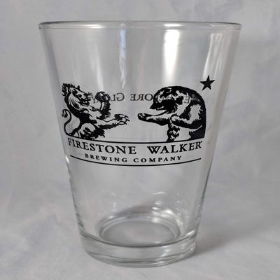 Firestone Walker Brewing Company Signature Pint Glass - "Beer Before Glory"