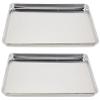 Vollrath (5303) Wear-Ever Half-Size Sheet Pans, Set of 2 (18-Inch x 13-Inch x 1-Inch, Aluminum) view 1