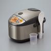 Zojirushi NP-HCC10XH Induction Heating System Rice Cooker and Warmer, 5.5-Cup, Stainless Dark Gray view 2