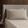 Nestl Split King Sheet Set - 1800 Ultra-Soft Microfiber Bed Sheets - Double Brushed - Deep Pockets - Easy Fit - 5 Piece Set - Bed Sheets & Pillowcases (Split King Size, Beige Cream) view 3