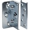 No-Mortise Bed Rail Brackets for Wood Bed Frame  Durable Zinc-Plated Metal Bed Rails Bracket w/Single-Bolt Assembly  Easy-to-Install Ideal Heavy Duty Bracket for Rigid Joints & Furniture Hardware view 3