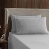 Nestl Split King Sheet Set - 1800 Ultra-Soft Microfiber Bed Sheets - Double Brushed - Deep Pockets - Easy Fit - 5 Piece Set - Bed Sheets & Pillowcases (Split King Size, Light Grey) view 3