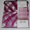Luxury Home Zebra Peva Shower Curtain, Pink view 2