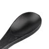 BambooMN Bamboo Serving Spoons, Mini Salt Sugar Spoon, Tiny Wooden Spoons for Spices, Black Oval 4.3", 100 Pieces view 2