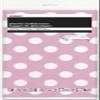 Dotted Rectangular Plastic Table Cover | 54" x 108" | Lovely Pink | 1 Pc view 2