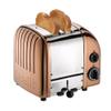 Dualit Classic 2 Slice NewGen Toaster - Stainless Steel - Hand Built in the UK - Replaceable ProHeat elements - Defrost Bread - Mechanical Timer - Copper Classic Toaster view 1