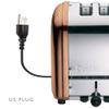 Dualit Classic 2 Slice NewGen Toaster - Stainless Steel - Hand Built in the UK - Replaceable ProHeat elements - Defrost Bread - Mechanical Timer - Copper Classic Toaster view 2