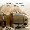 Dualit Classic 2 Slice NewGen Toaster - Stainless Steel - Hand Built in the UK - Replaceable ProHeat elements - Defrost Bread - Mechanical Timer - Copper Classic Toaster view 4