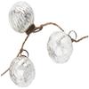 Creative Co-Op Embossed Antique Silver Mercury Glass Ornamental Garland (XC5496) view 4