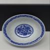 10 Pcs Fine Porcelain Blue and White Rice Pattern Bowls, Cereal Bowls, Rice Bowls with Free 10 Porcelain Spoons Jingdezhen China view 3