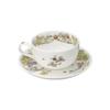 Noritake T97285A/4660-3 My Neighbor Totoro Milk Tea Cup & Saucer, 11.8 fl oz (325 cc), Snake Strawberry Version, Microwave Safe, 1 Guest, Bone China view 3