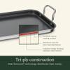Cuisinart Griddle Skillet, Nonstick Double Burner, 10x18-Inch, MCP45-25NSP1 view 4