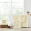 Luxury Spa Collection | 6-Piece Ultra Soft Quick-Dry 550GSM 100% Combed Cotton Wavy Towel Set by Amrapur Overseas [Ivory] view 3