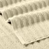 Luxury Spa Collection | 6-Piece Ultra Soft Quick-Dry 550GSM 100% Combed Cotton Wavy Towel Set by Amrapur Overseas [Ivory] view 4