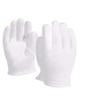 LUCKY SLD 10Pairs White Cotton Gloves Large Size for Art handling Crafting Coin Jewelry Silver Inspection view 1