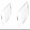 Frost King HD7 Premium Unbreakable Classic Air Deflector, 2 Piece view 1