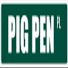 StickerPirate Pig Pen 4" x 18" Novelty Metal Street Sign Aluminum SS 2893 view 1