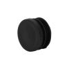 Flyshop Black Chair Table Legs 19 mm, 3/4" Outside Diameter Plastic End Caps Round Ribbed Tube Inserts 10 PCS view 3