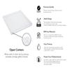Clear Acrylic Organizer Tray, 10 x 10 Low-Profile Display & Vanity Tray  BPA-Free, Bathroom, Desk, Decor & Serving (Dry Use Only) - Made in USA view 4