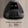 Vornado VH202 Personal Space Heater, Advanced Safety Features, 2 Heat Settings, Direct Heating, Fan Only Setting, Cool-Touch Exterior, Signature Vortex Heat Circulation, Gentle Heating, Black view 4