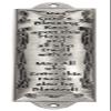 Bless This House Pewter Mezuzah Plaque view 1