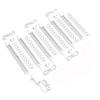 EShine Hand Wave Activated Under Cabinet LED Lighting Kit, Dimmable, 6-Pack 12 in - Touchless Dimming Control, White Under Counter Lights for Kitchen, Garage, Office, Desk - Cool White (6000K) view 1