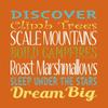 Woodland Animals Chevron Nursery Art Print Set of 4 - Fox, Deer, Love, Discover, Dream Big - Multiple Sizes view 3