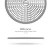 LEKEYE Shower Drain Hair Catcher/Strainer/Stainless Steel and Silicone view 4
