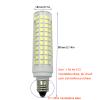 Lxcom Lighting E11 LED Corn Bulb 15W Dimmable Ceramic Candelabra Bulbs (2 Pack)- 136 LEDs 2835 SMD 1500LM Cool White 6500K 120W Equivalent T3/T4 JDE11 120V Lamp for Home Lighting view 2