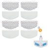 BonusLife Steam Mop Pads for Bissell PowerFresh 1940 1806 Replacement Parts, 8 Pack view 1